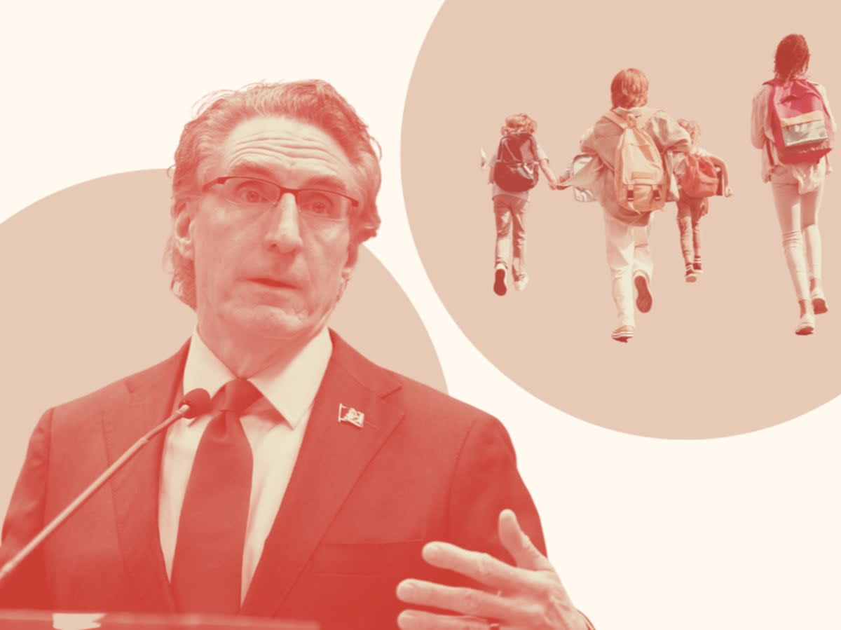 Doug Burgum and stock image (AP/iStock)