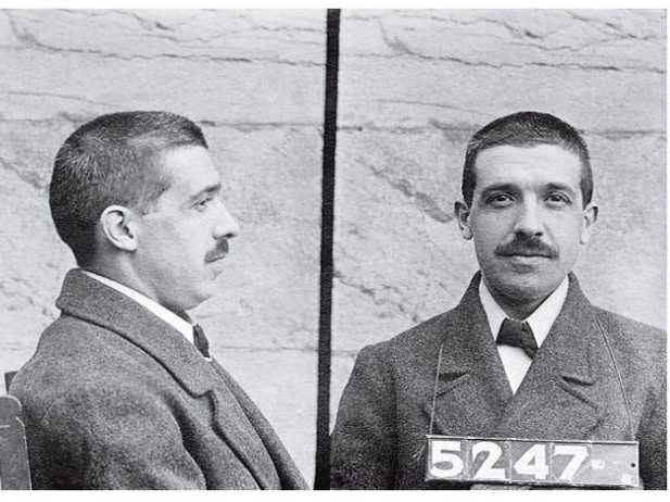 charles ponzi mugshot