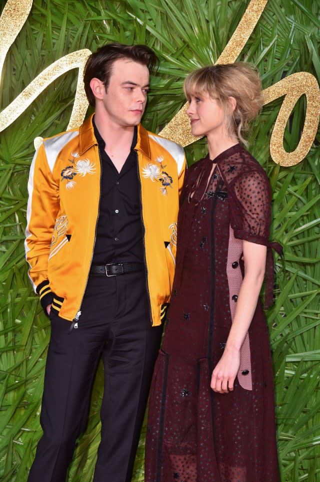 The twosome made their red carpet debut as a couple last month at the British Fashion Awards.