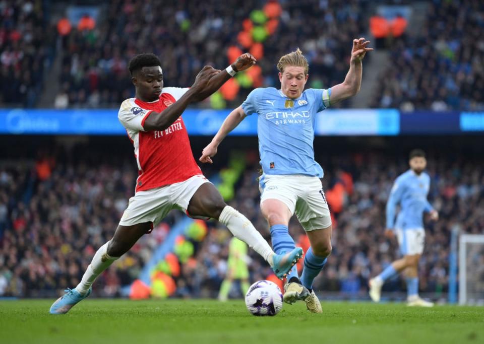 Arsenal frustrated Man City and emerged with a creditable draw (Getty Images)