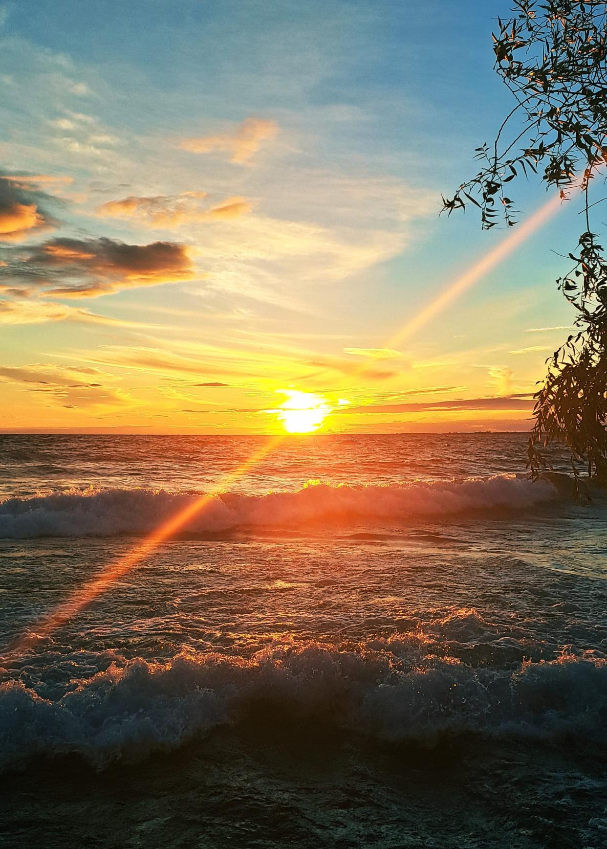 The cover photo for Christine Fisher's book, "God's Glory Manifested," came from a trip to Lake Ontario.
