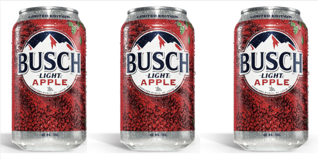 Busch Light Released An Apple-Flavored Lager And It's The First New Flavor  In 65 Years