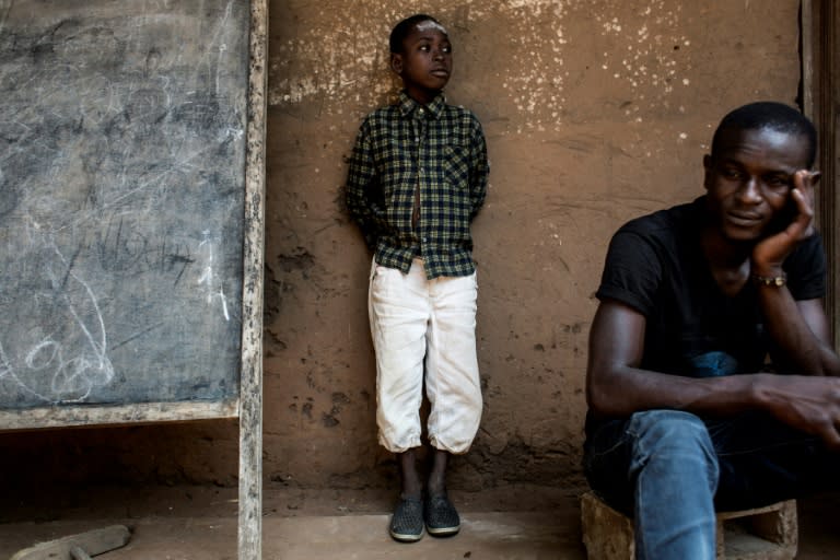 A camp has been set up in the Democratic Republic of Congo for people fleeing conflict in the central Kasai region