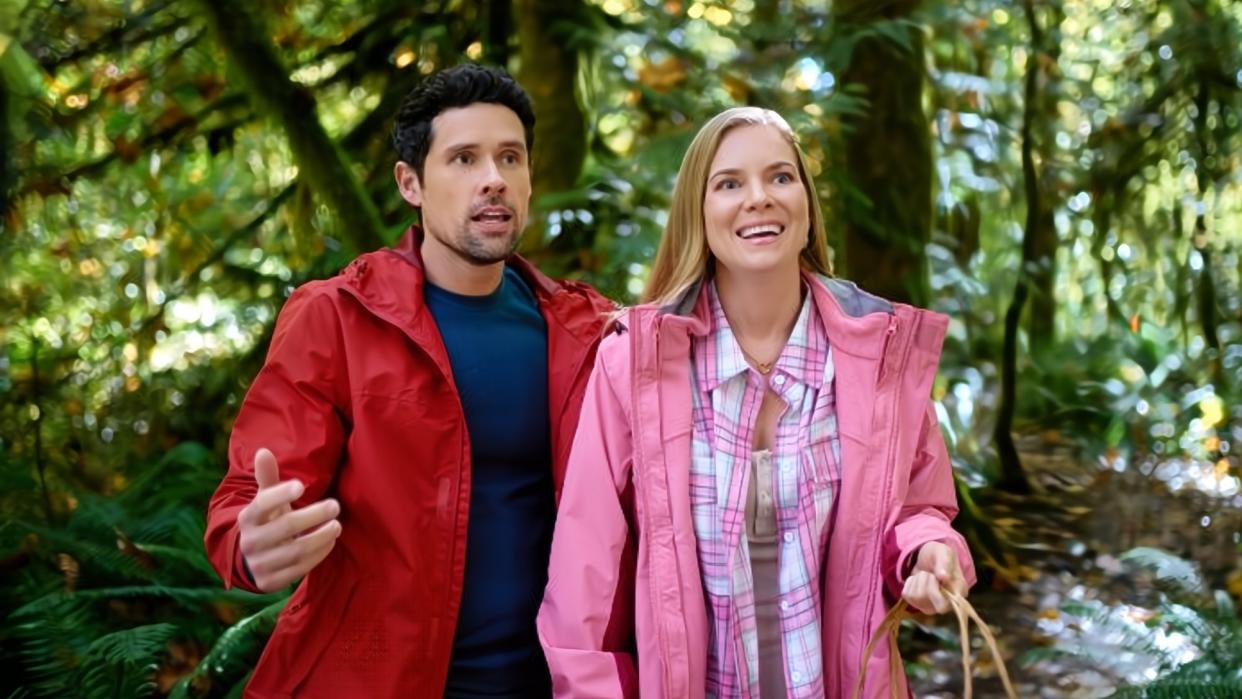  Ben Hollingsworth and Cindy Busby in A Whitewater Romance. 
