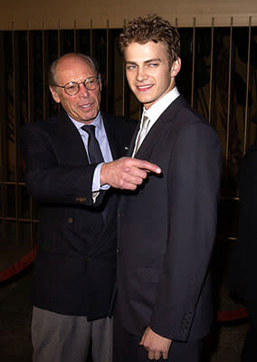 Irwin Winkler and Hayden Christensen at the Hollywood premiere of Life as a House