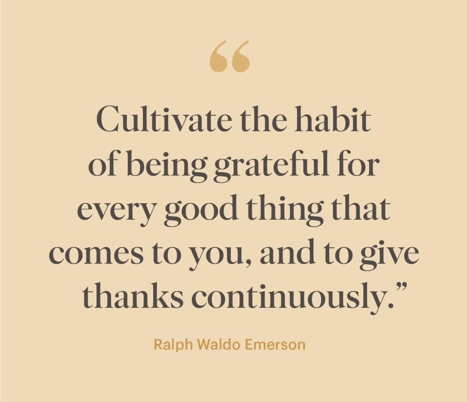 thanksgiving quote by ralph waldo emerson