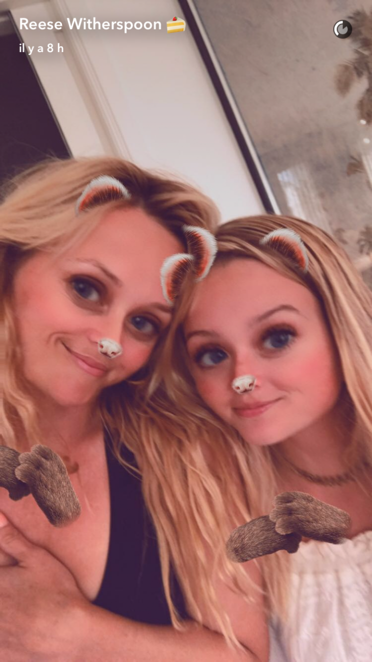 Le week-end des stars sur Snapchat