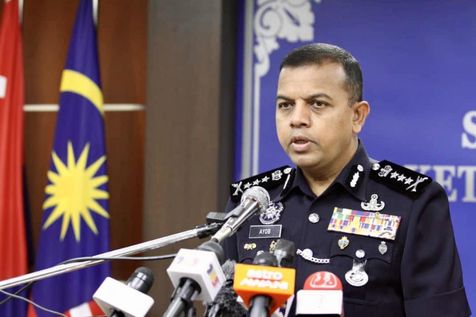 Johor police chief Datuk Ayob Khan Mydin Pitchay said this was a large increase of applications compared to the recent period from April 28 to May 4. — Picture by Ben Tan