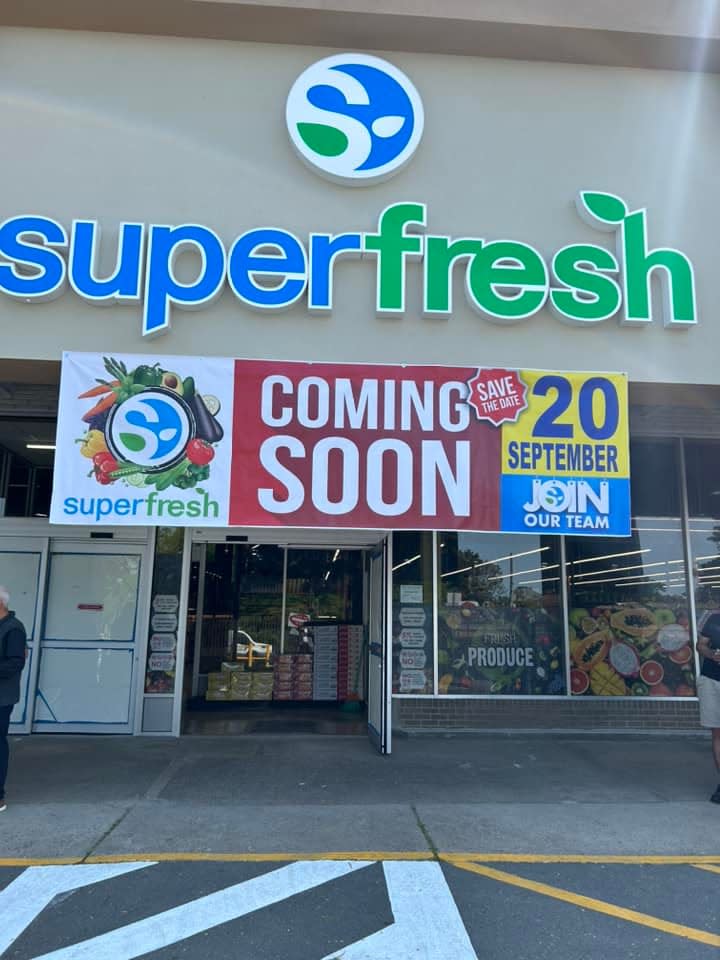 The new SuperFresh supermarket on Raritan Avenue in Highland Park is set to open Sept. 20.