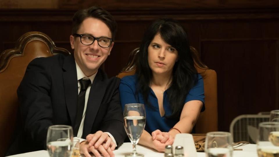 <p>This TV comedy highlights modern-day relationships and everyday dating dilemmas as it follows a real-life married couple (Emily Axford and Brian K. Murphy). It covers dating, sex, marriage, and more.</p> <p><a href="https://www.netflix.com/title/80225696" class="link " rel="nofollow noopener" target="_blank" data-ylk="slk:Watch &quot;Hot Date&quot; on Netflix now">Watch "Hot Date" on Netflix now</a>.</p>