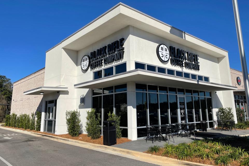 The veteran-owned, military-themed Black Rifle Coffee Co. opened in September on John Sims Parkway in Niceville.