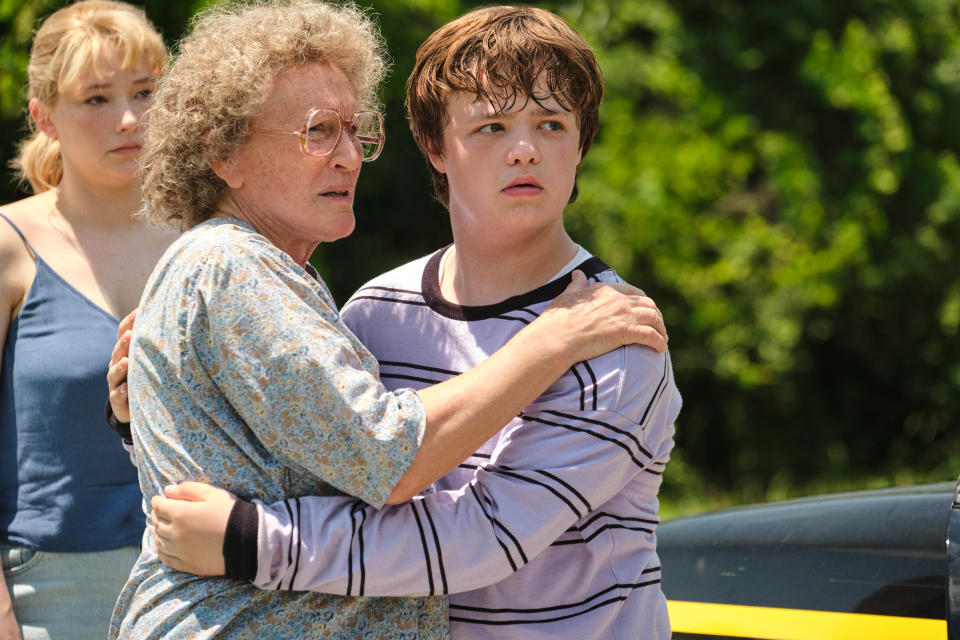 Glenn Close and Owen Asztalos in 'Hillbilly Elegy'<span class="copyright">Lacey Terrell/NETFLIX—2020 © NETFLIX</span>