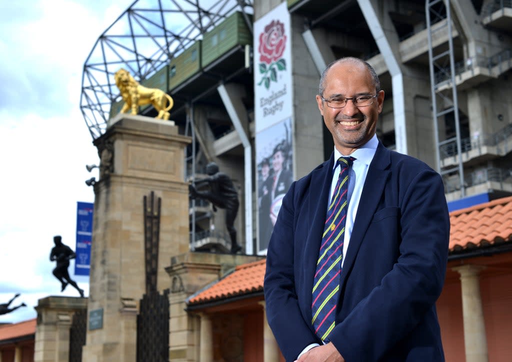 Tom Ilube is the new chair of the Rugby Football Union (RFU)