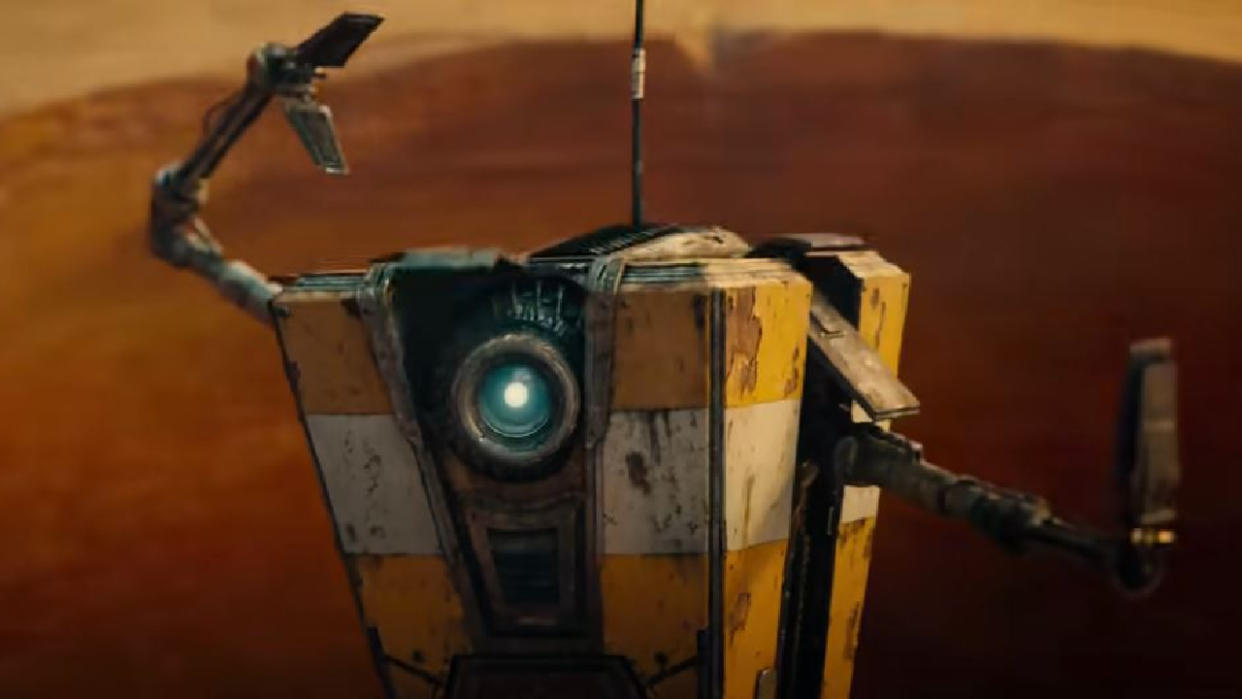  Claptrap voiced by Jack Black in Borderlands. 