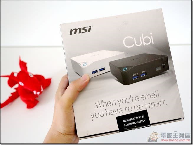 MSI Cubi開箱評測 螢幕十秒變身AIO主機，小巧的機身給您大大的好用！