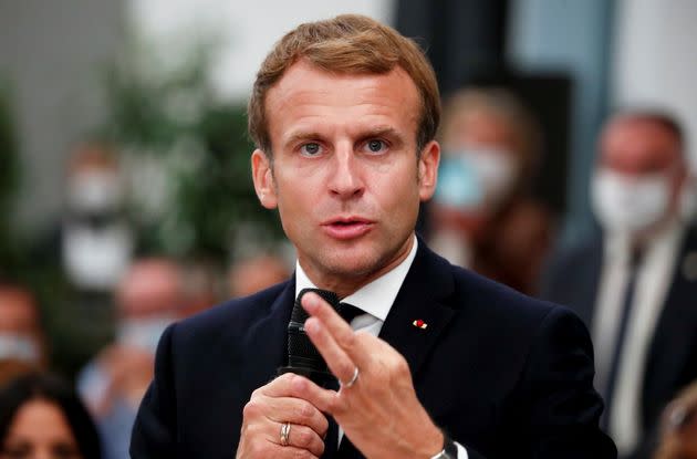 Le fait que le président de la République Emmanuel Macron n'ait pas évoqué de 