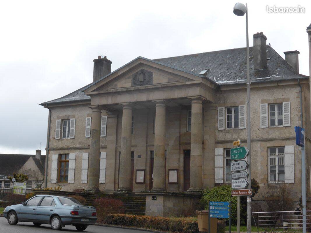 L’ancien tribunal de Bourganeuf est en vente