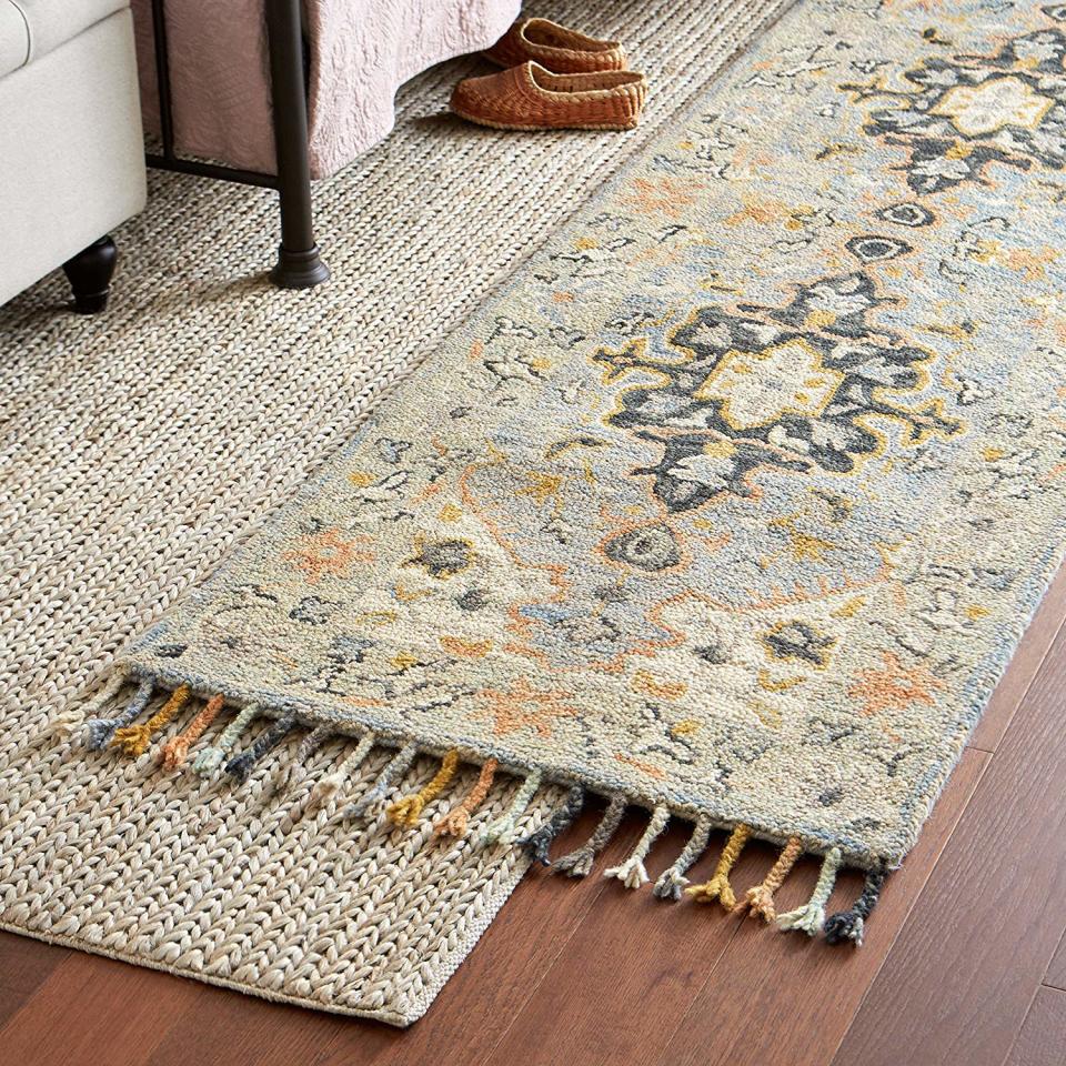 Stone & Beam Garrison Vintage Pattern Wool Runner Rug. (Photo: Amazon)