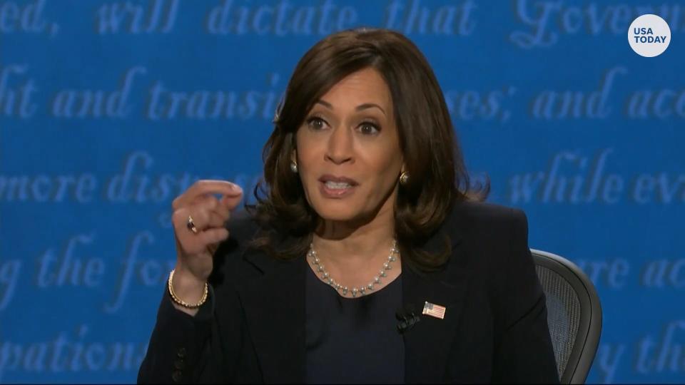 Sen. Kamala Harris and Vice President Mike Pence discuss Donald Trump's tax returns and financial disclosures.