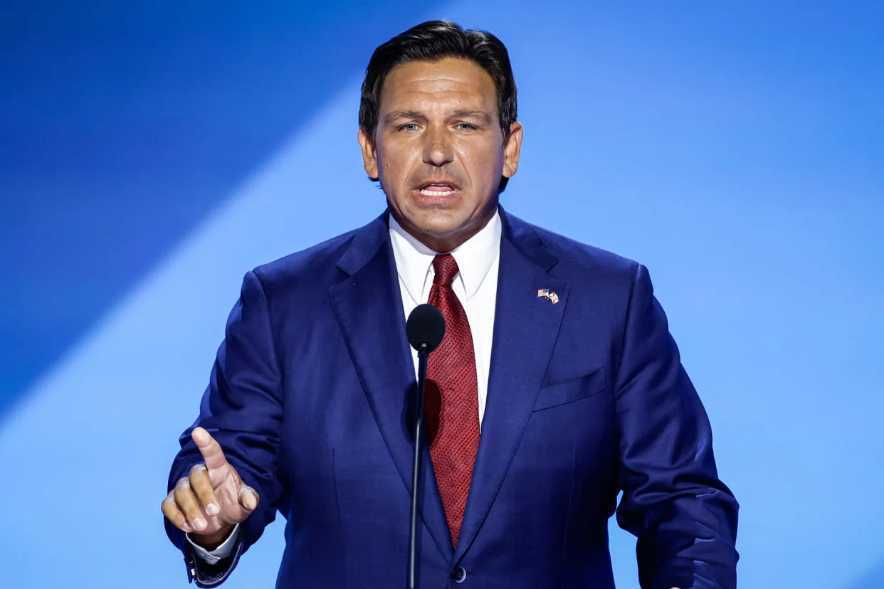 Ron DeSantis speaks (Chip Somodevilla / Getty Images file)