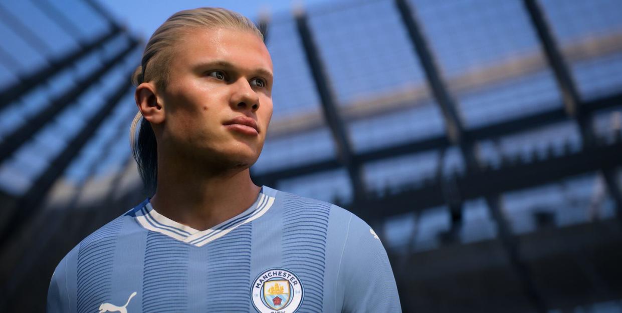 erling haaland in ea sports fc 24