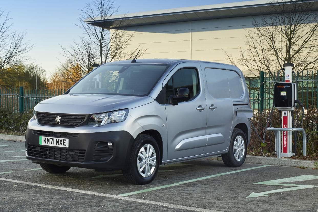 Grant extension is set to help fund tens of thousands more electric vans. (Peugeot)