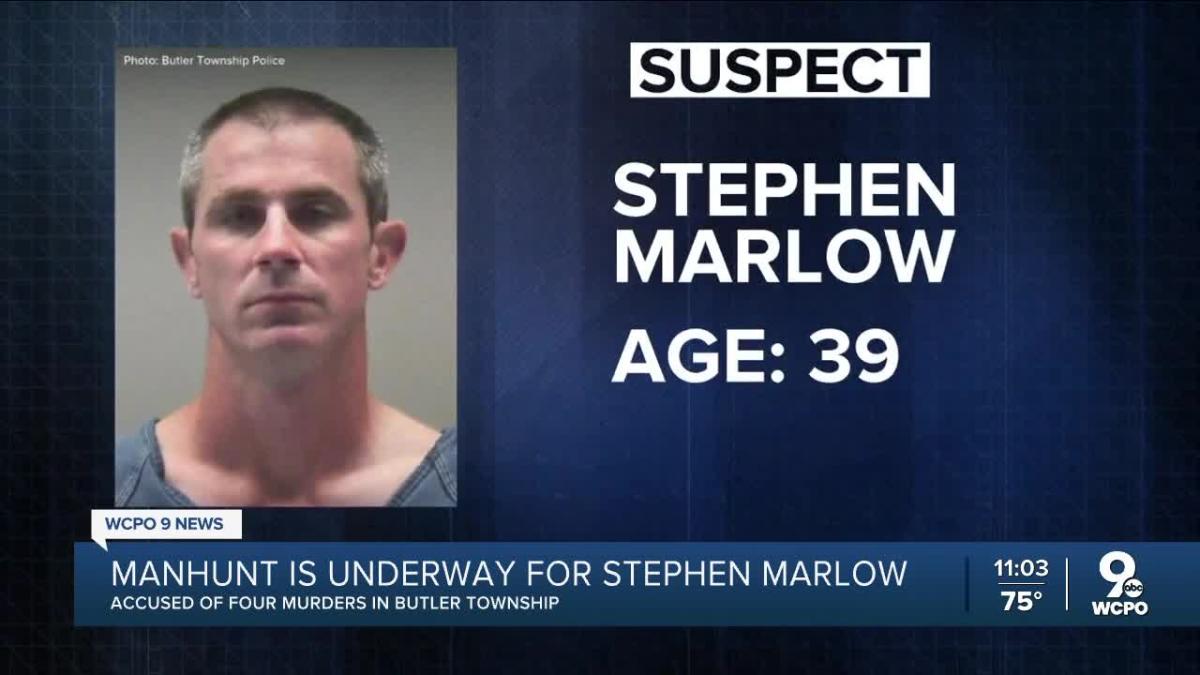 Manhunt is underway for Stephen Marlow