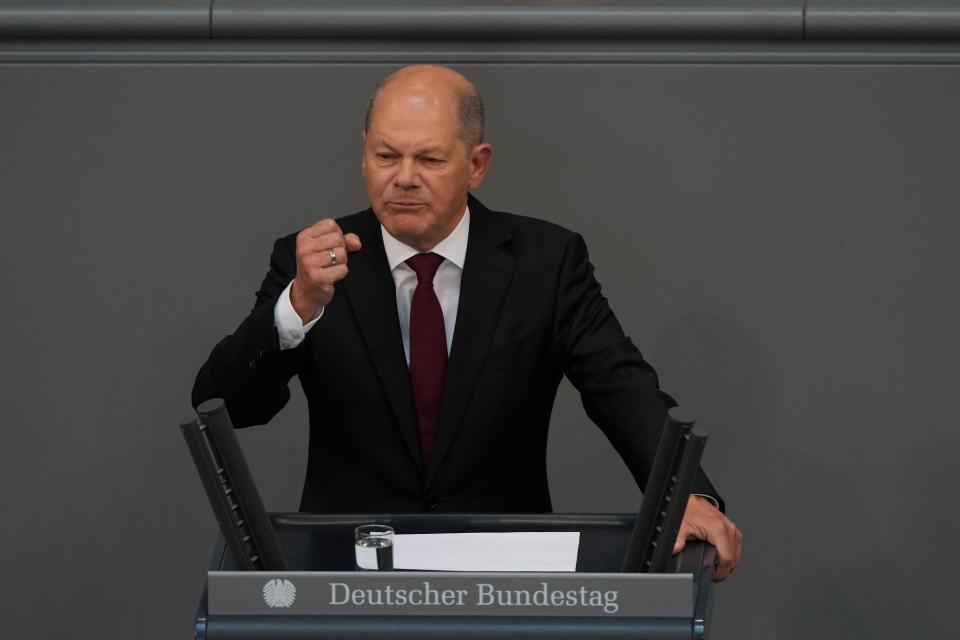 German chancellor Olaf Scholz (Copyright 2022 The Associated Press. All rights reserved)