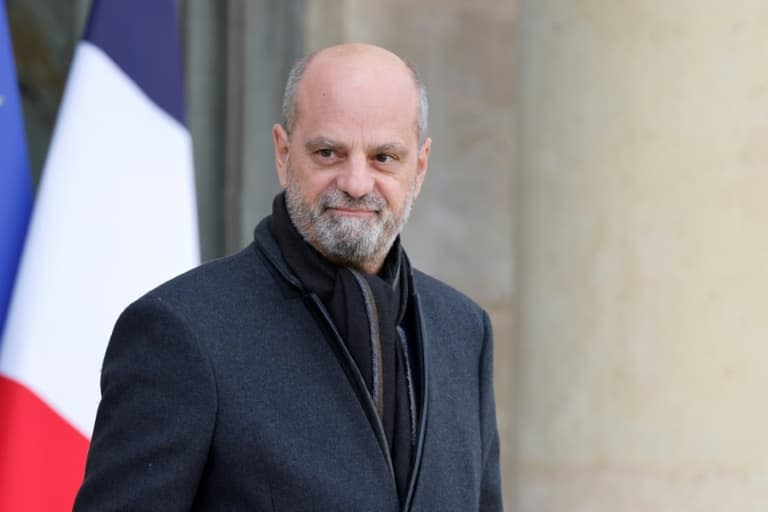 Le ministre de l'Education, Jean-Michel Blanquer, à la sortie de l'Elysée, le 13 octobre 2021 - Ludovic MARIN © 2019 AFP