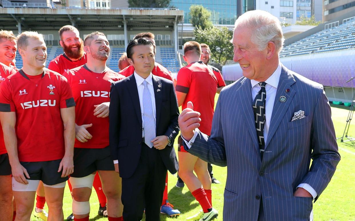 The Prince Of Wales Visits Tokyo - Chris Jackson Collection