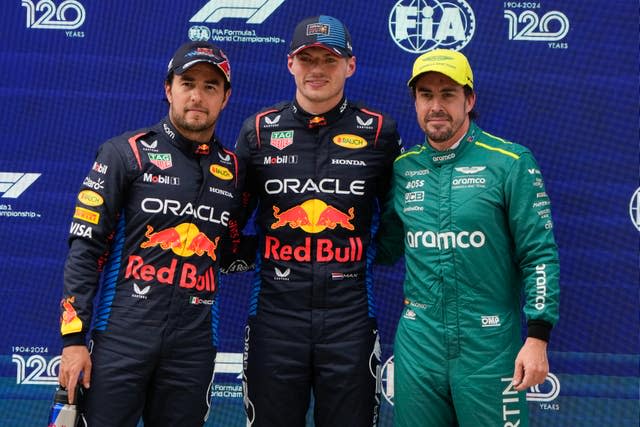 Verstappen beat Perez and Alonso to China Grand Prix pole position