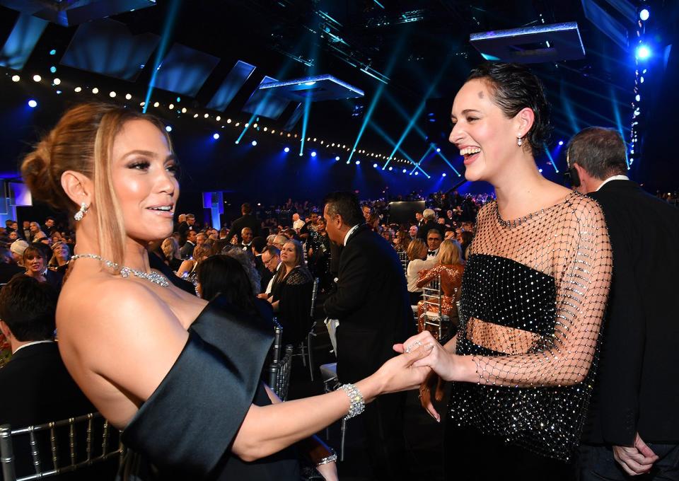 Jennifer Lopez and Phoebe Waller-Bridge holding hands feels like it should generate enough creative energy to power an entire country — or <a href="https://people.com/music/jennifer-lopez-excited-super-bowl-halftime-show-bring-everybody-together/" rel="nofollow noopener" target="_blank" data-ylk="slk:at least the Super Bowl halftime show;elm:context_link;itc:0;sec:content-canvas" class="link ">at least the Super Bowl halftime show</a>.