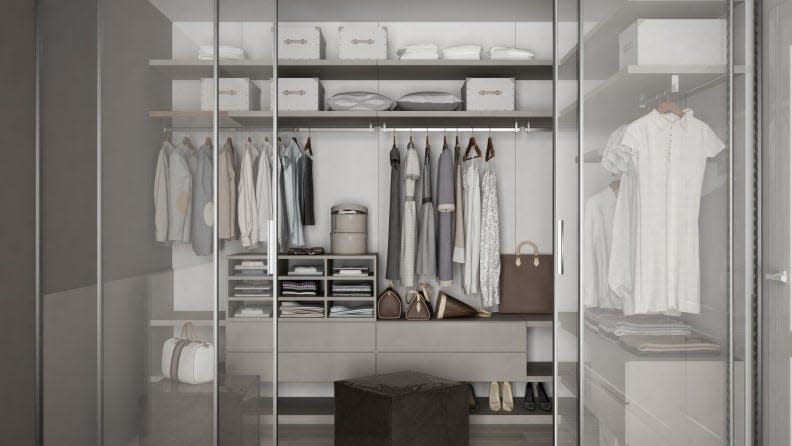 Keeping your closet nice and tidy is important, especially if you have kids!