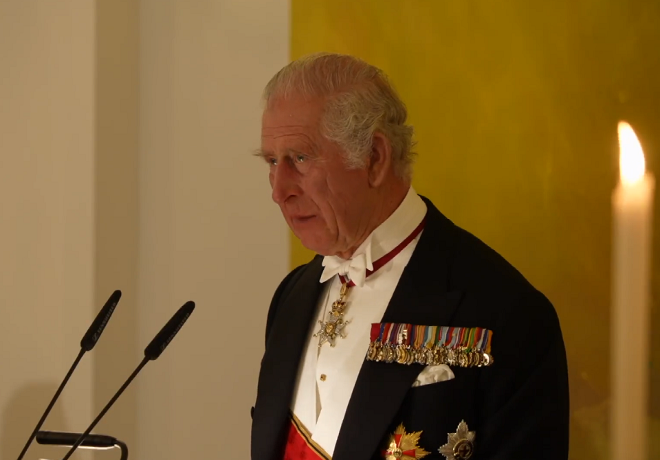 英王查爾斯三世(King Charles III)7日將發表70多年來的首次國王演說(King's Speech)。(圖擷自英國皇家推特)