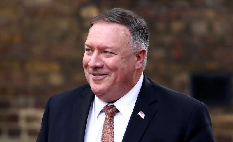 U.S. Secretary of State Mike Pompeo visits London