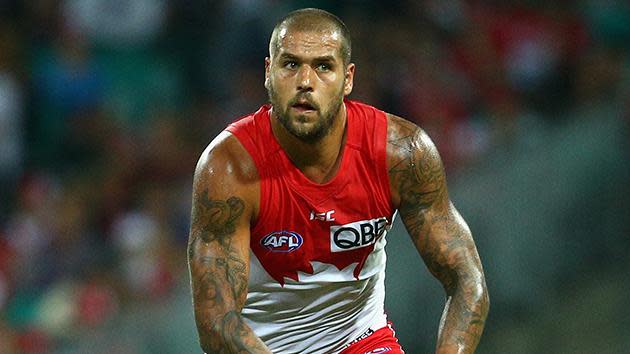 Buddy was back to his best, booting four goals as Sydney thumped Collingwood.