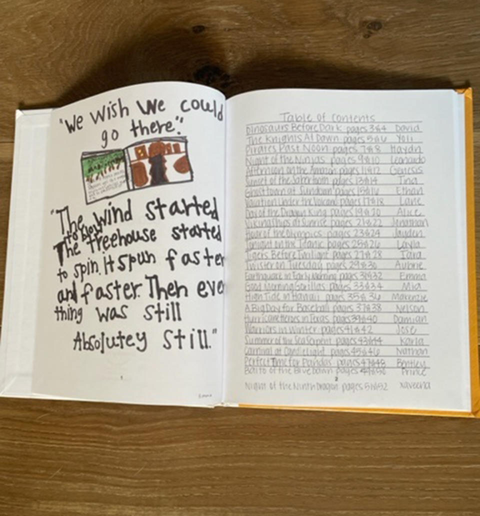 “The first kid the first time I knew I was on something extraordinary was when I got a letter in the first year after the first book,