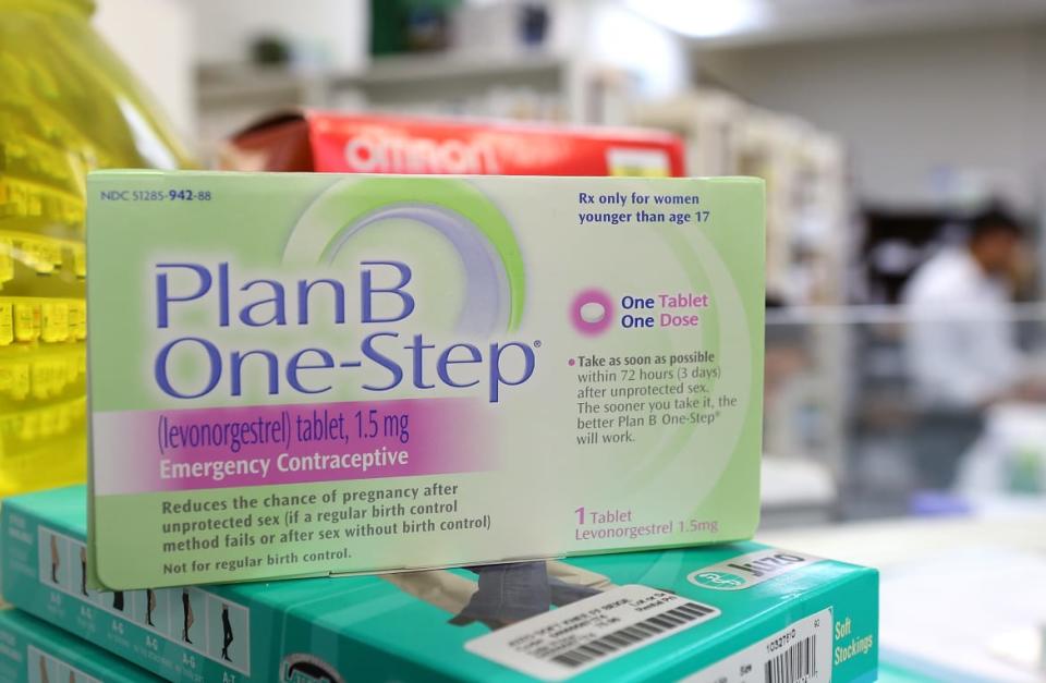 <div class="inline-image__caption"><p>Plan B is sold over the counter at pharmacies.</p></div> <div class="inline-image__credit">Justin Sullivan/Getty</div>