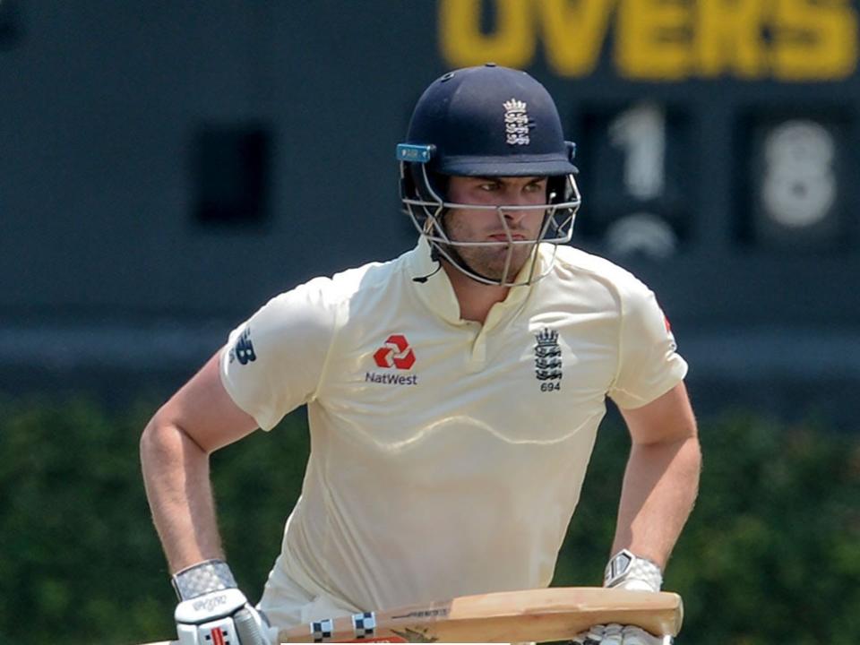 Sibley helped England chase down 164 for victoryECB