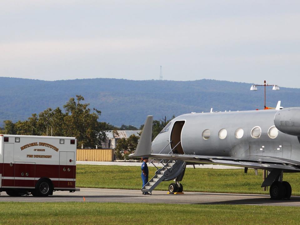 CDC Ebola plane Gulfstream