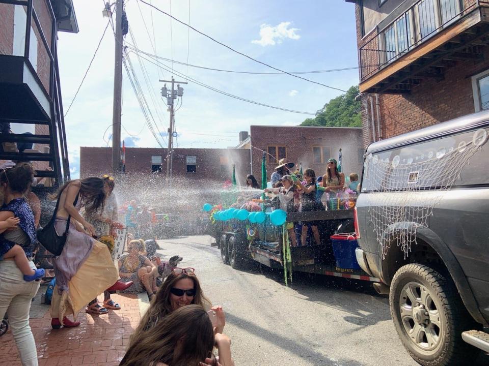 Downtown Marshall celebrated the annual Mermaid Parade June 4.