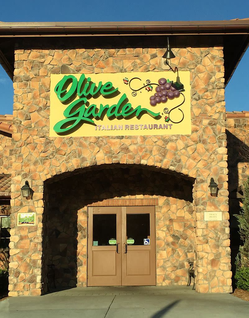 16) Open: Olive Garden