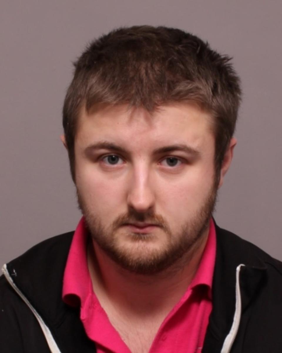 Michael Davis has been found guilty of murdering his five-week-old son (Leicestershire Police)