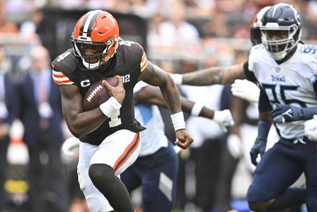 Will Cleveland Browns' Deshaun Watson have more touchdown passes than Aaron  Rodgers in 2023?