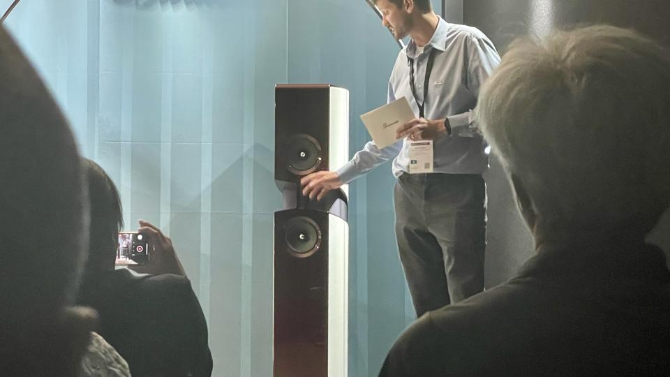 Burmester BX100 in a listening demo at High End Munich 2024