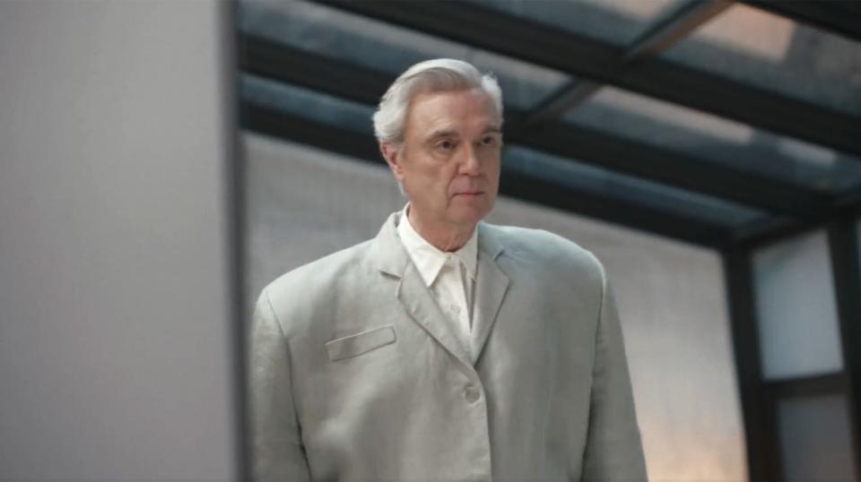 David Byrne in Stop Making Sense suit