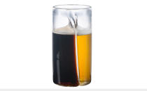 <p>Beer aficionados will appreciate the two separate chambers, ensuring the perfect Half and Half every time.</p> <p>To buy: <a rel="nofollow noopener" href="http://www.awin1.com/cread.php?awinmid=6220&awinaffid=272513&clickref=TLTRVggG450Under&p=https%3A%2F%2Fwww.etsy.com%2Flisting%2F117206449%2Fdual-beer-glass%3Fref%3Dshop_home_active_1" target="_blank" data-ylk="slk:Etsy;elm:context_link;itc:0;sec:content-canvas" class="link ">Etsy</a>, $35</p>