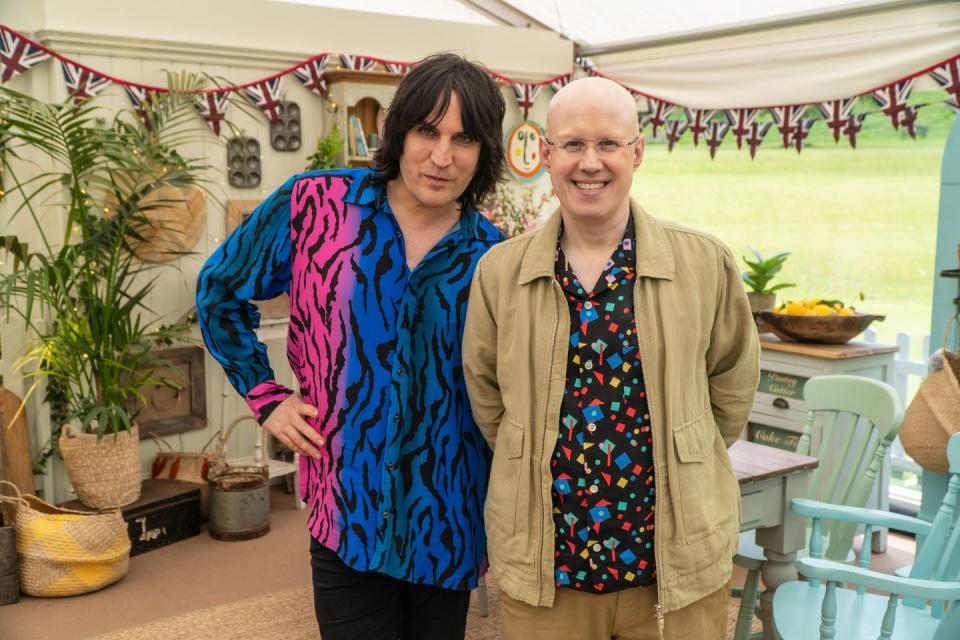 matt lucas, noel fielding, the great british bake off, season 6