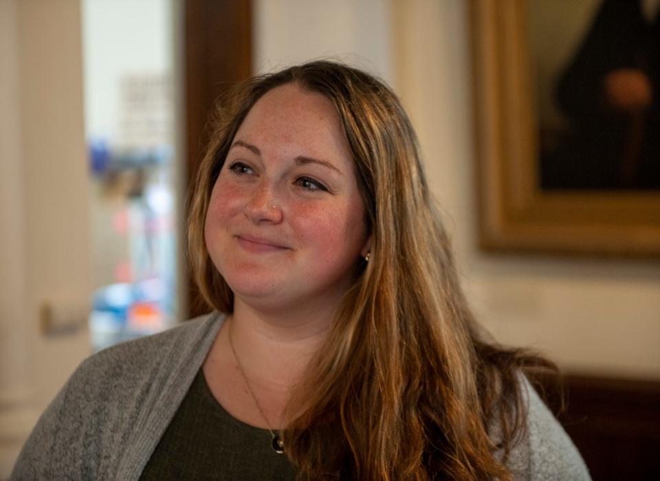 Laura Rankin, director of programs and education at the Framingham History Center, said she believes she witnessed a spirit one day while working at the old Edgell Memorial Library.