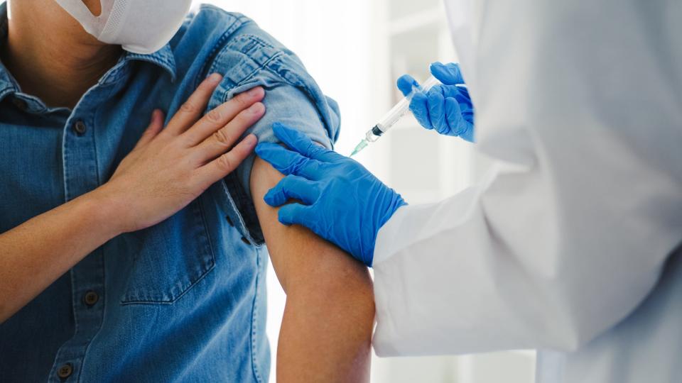 Getting a vaccine in a trial is similar to getting it in a doctor’s office, except participants will continue to follow up with the clinic.